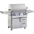 Fire Magic Echelon Diamond 36-Inch Freestanding Natural Gas Grill W Side Burner E790s-4E1N-62