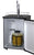 Kegco Full Size 1-Tap Beer Keg Dispenser with Matte Black Door K309B-1NK - BBQHangout