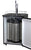 Kegco Full Size 1-Tap Beer Keg Dispenser with Matte Black Door K309B-1NK - BBQHangout