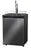 Kegco Full Size 1-Tap Digital Kegerator with Black Stainless Steel Door K309X-1NK - BBQHangout