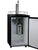 Kegco Single Tap Beer Kegerator with Black Cabinet and Stainless Steel Door K199SS-1NK - BBQHangout