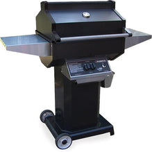 Phoenix Grill PFMG Black Natural Gas Grill Head On Black Pedestal Cart BBQHangout