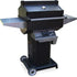 Phoenix Grill PFMG Black Natural Gas Grill Head On Black Pedestal Cart