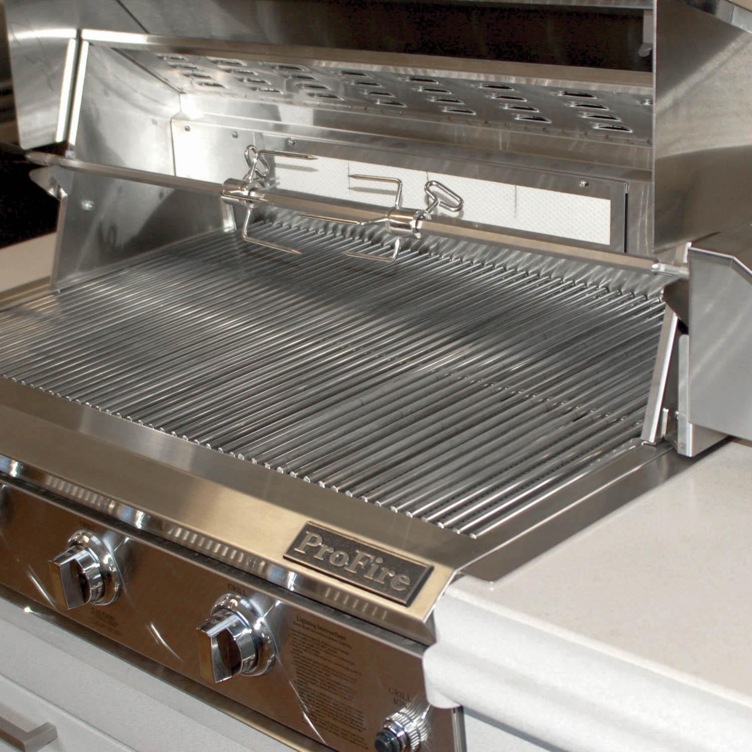 ProFire Professional Series 36 Inch Built In Propane Gas Grill With Ro BBQHangout