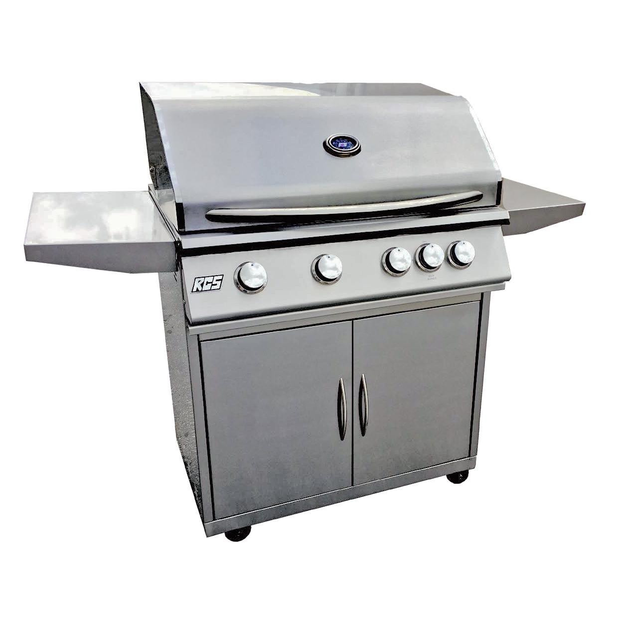RCS Premier Series 40 Inch 5 Burner Freestanding Natural Gas Grill
